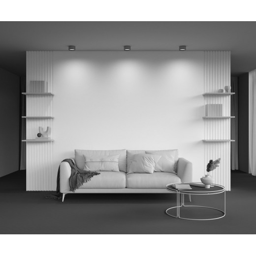 Накладной светильник Maytoni Glare C091CL-12W4K-BS