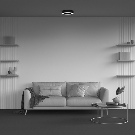 Накладной светильник Maytoni Lua C093CL-24W4K-B