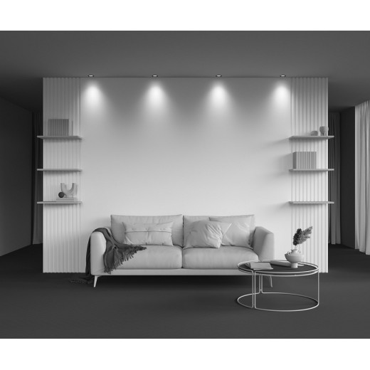 Встраиваемый светильник Maytoni Round DL058-12W2.7K-TRS-B