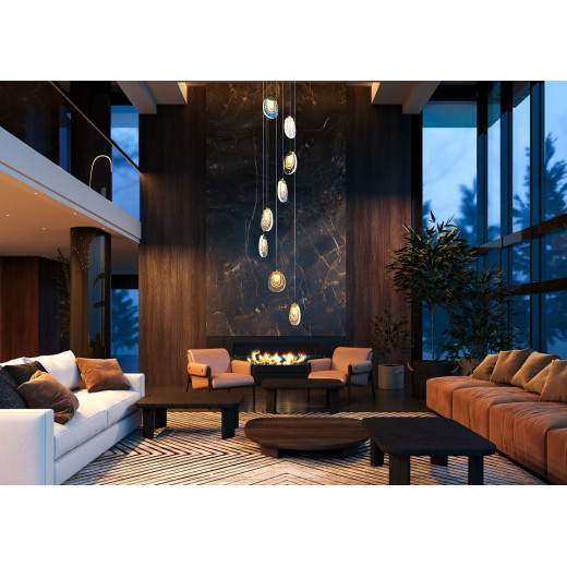 Подвесной светильник Maytoni Biology MOD367PL-L30BBSK