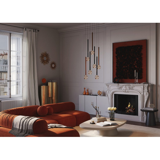 Подвесная люстра Maytoni Bubble dream MOD383PL-L40BBS3K