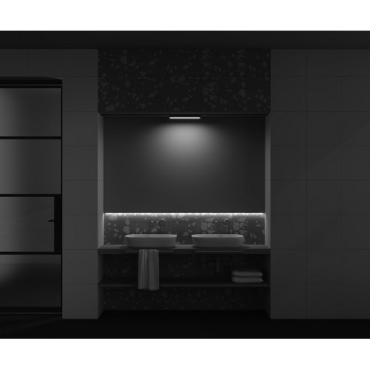 Накладной светильник Maytoni Basis TR080-1-18W3K-B