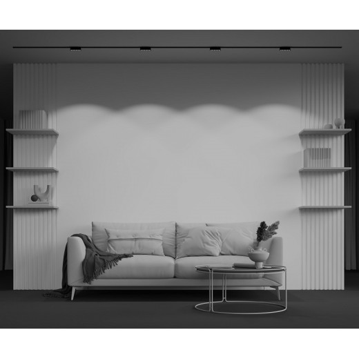 Накладной светильник Maytoni Points TR082-1-6W4K-M-B