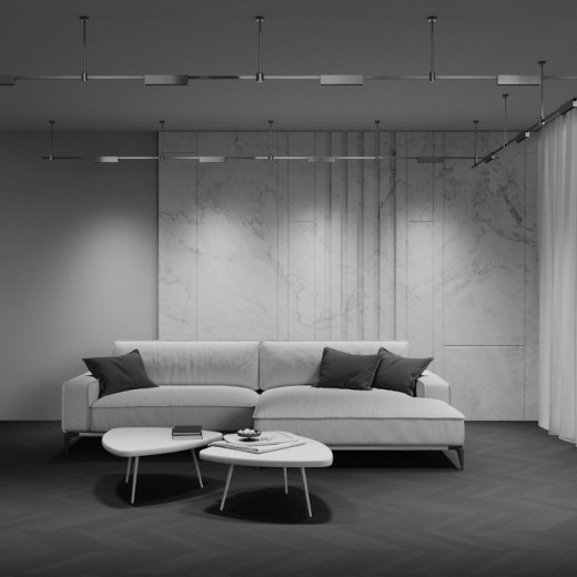 Накладной светильник Maytoni Points TR150-1-12W4K-M-PT