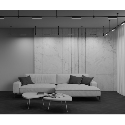 Накладной светильник Maytoni Basis TR151-1-18W3K-B