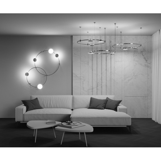 Накладной светильник Maytoni Plato TR152-1-7W4K-BS