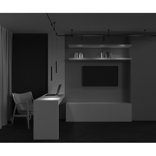 Подвесной светильник Maytoni Focus Led TR155-1-5W3K-B