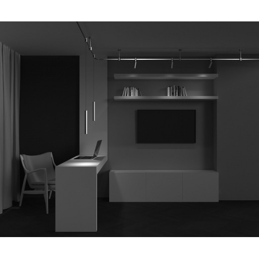 Подвесной светильник Maytoni Focus Led TR155-1-5W4K-BS