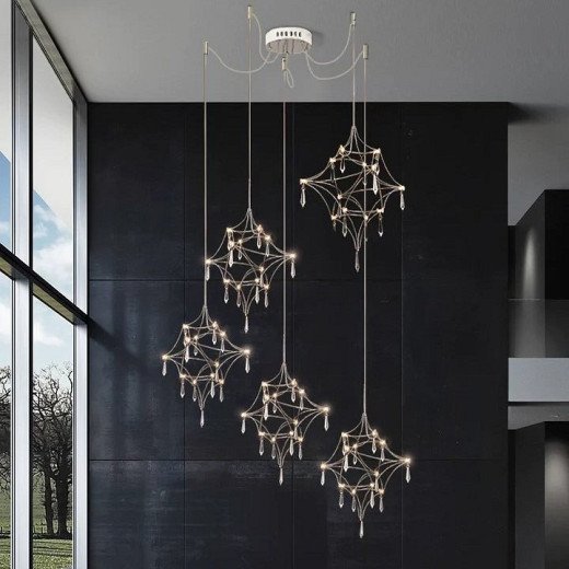 Подвесная люстра O-LUCE Mariah 5 1097411-0