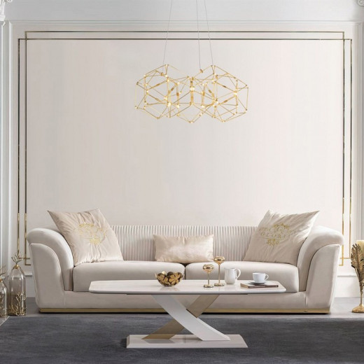 Подвесная люстра O-LUCE Bjork круглая без вставок 11810-3