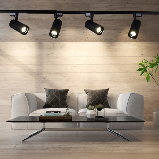 Светильник на штанге 05830-9.3-001QY LED30W BK