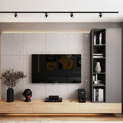 Светильник на штанге Reluce Technical  16020-9.3-001CT MR16 BK