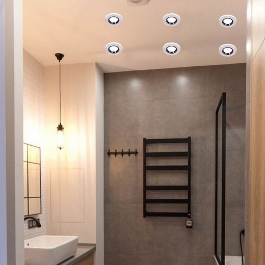 Встраиваемый светильник 16121-9.0-001 WT+BK