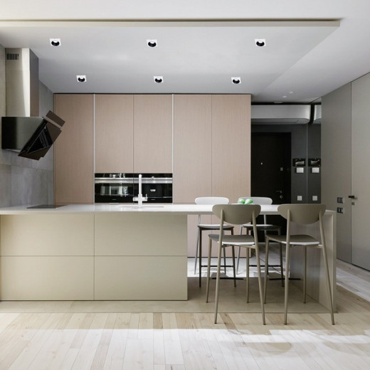 Встраиваемый светильник 51612 51612-9.0-001MN MR16 WH+BK