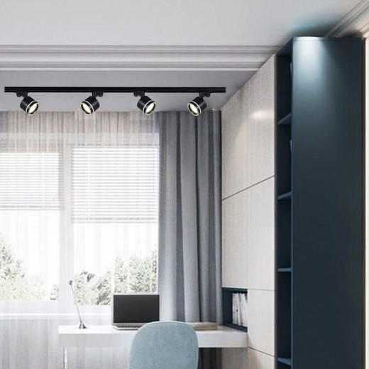 Светильник на штанге Reluce Technical  53003-9.3-001LD GX53 BK