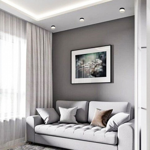 Накладной светильник Reluce Technical 53008 53008-9.5-001CT GX53 BK