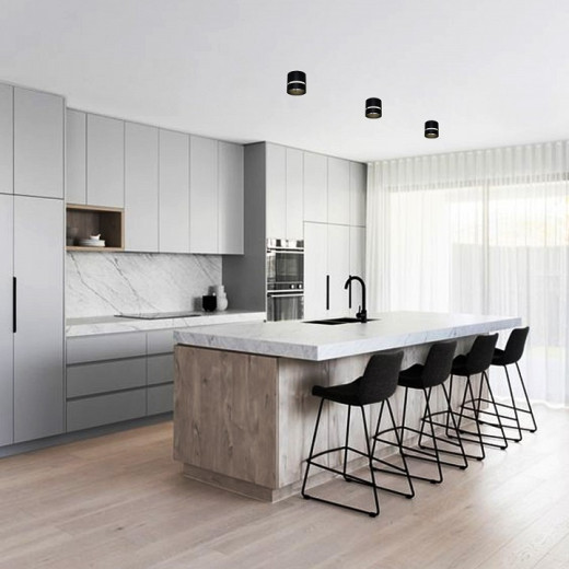 Накладной светильник Reluce Technical 53017 53017-9.5-001MN GX53 BK