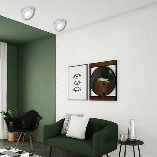 Встраиваемый светильник 84053 84053-9.0-001QR COB8W WT