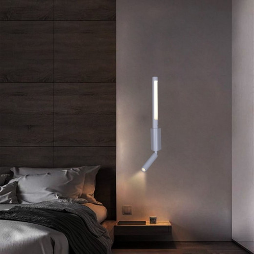 Бра с подсветкой 86209-9.2-001KT LED3W+6W WT