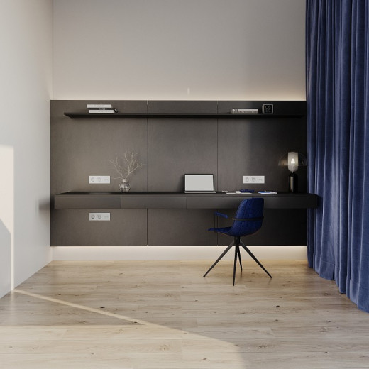 Розетка с заземлением, без рамки Voltum S70 VLS040102