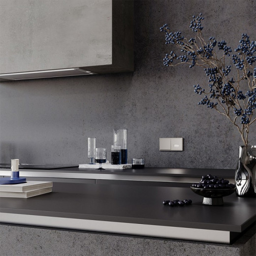 Заглушка для поста с подсветкой, без рамки Voltum S70 VLS070603