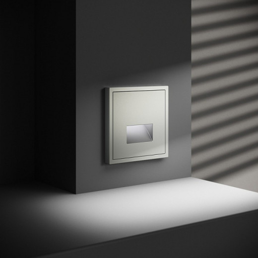 Заглушка для поста с подсветкой, без рамки Voltum S70 VLS070605