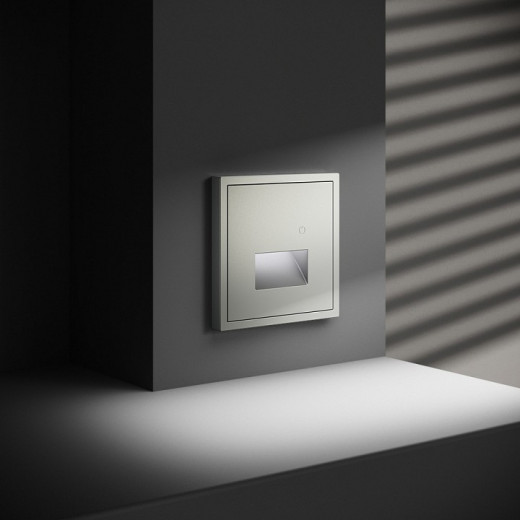 Заглушка для поста с подсветкой, без рамки Voltum S70 VLS070705