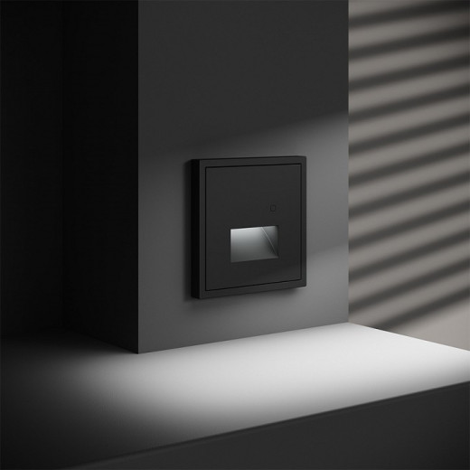 Заглушка для поста с подсветкой, без рамки Voltum S70 VLS070708