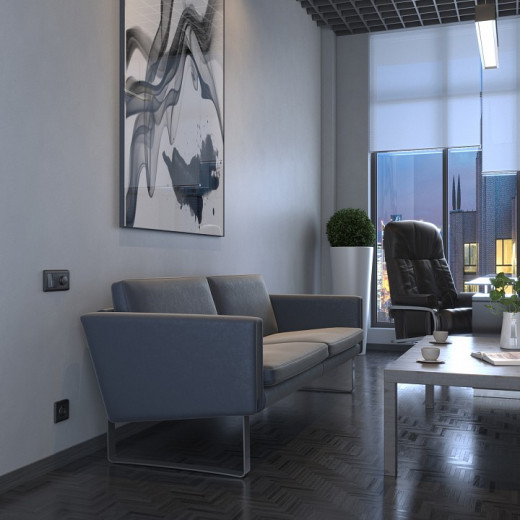 Рамка на 1 пост Werkel Stream (графит) W0012104