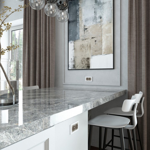 Розетка двойная с заземлением, без рамки Werkel дымчатый W1272004