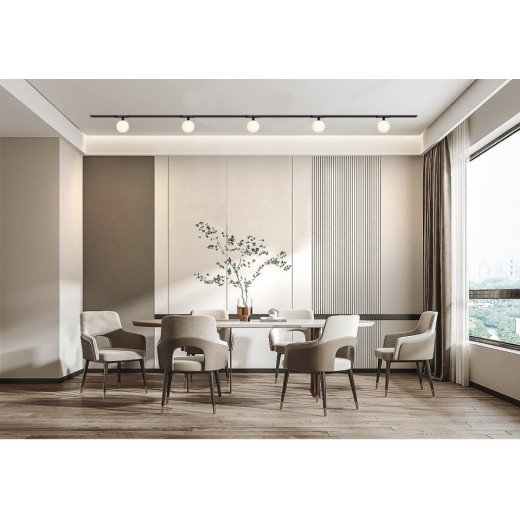 Светильник на штанге iLedex Technical VISION48/25 4825-046-D120-6W-340DG-4000K-BK