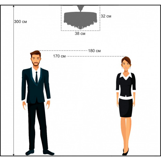 Люстра на штанге Arti Lampadari Castellana Castellana E 1.3.38.602 G