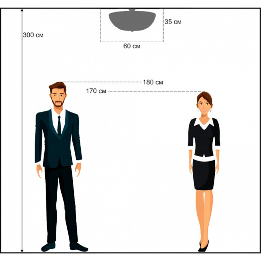 Люстра на штанге Arti Lampadari Pera Pera E 1.3.60.100 MA