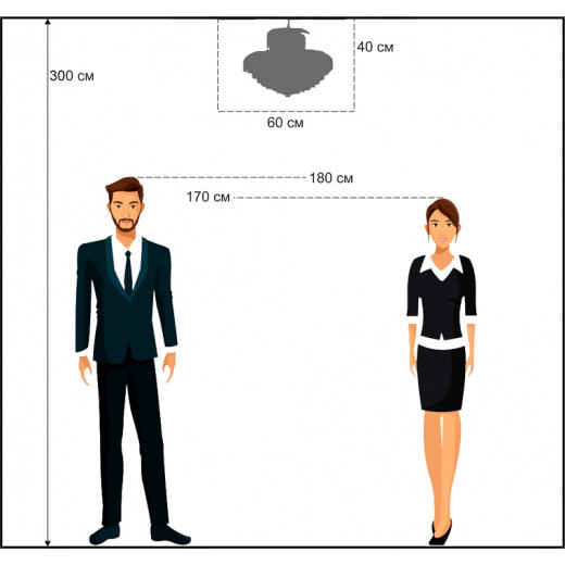 Подвесная люстра Arti Lampadari Salentino Salentino E 1.5.60.100 N