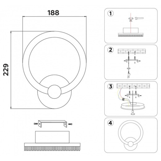 Бра Ambrella Light FA FA3849