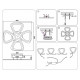Потолочная люстра Ambrella Light FA FA4482