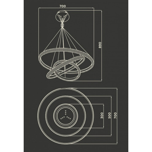 Подвесной светильник Ambrella Light FA FA6157