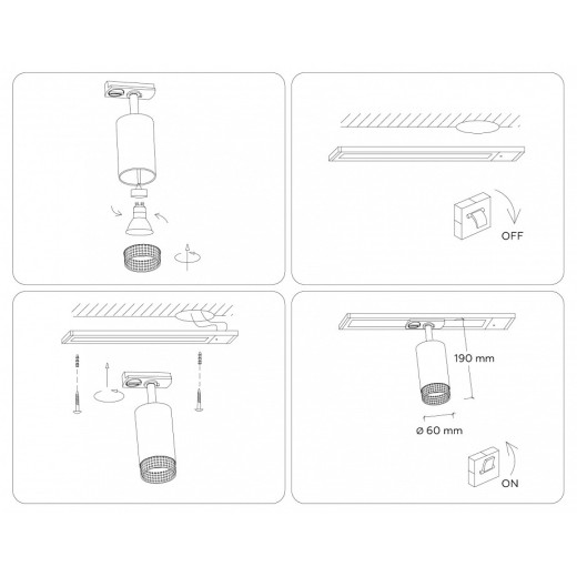 Светильник на штанге Ambrella Light GL GL5162