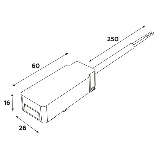 Токопровод концевой Ambrella Light GV GV1262