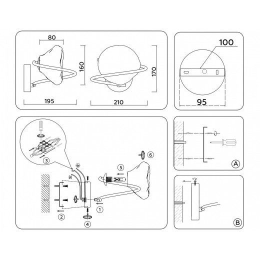 Бра Ambrella Light LH LH15005