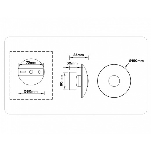Накладной светильник Ambrella Light LH LH31035