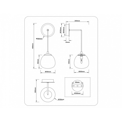Бра Ambrella Light LH LH51005