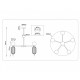 Люстра на штанге Ambrella Light LH LH53104