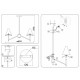 Люстра на штанге Ambrella Light HIGH LIGHT LH57133