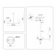 Люстра на штанге Ambrella Light LH LH75051