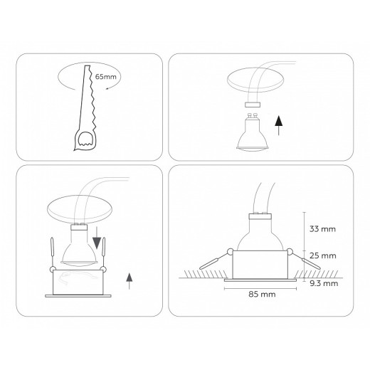 Встраиваемый светильник Ambrella Light TN TN1181