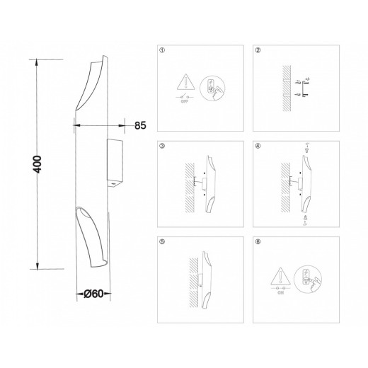 Накладной светильник Ambrella Light TN TN5151