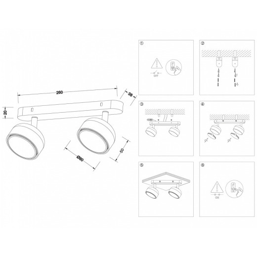 Спот Ambrella Light TN TN71011