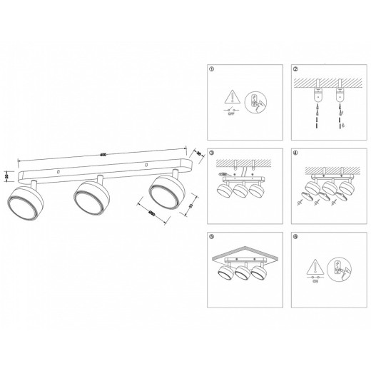 Спот Ambrella Light TN TN71018