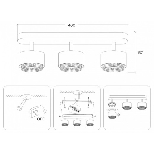 Спот Ambrella Light TN TN71291